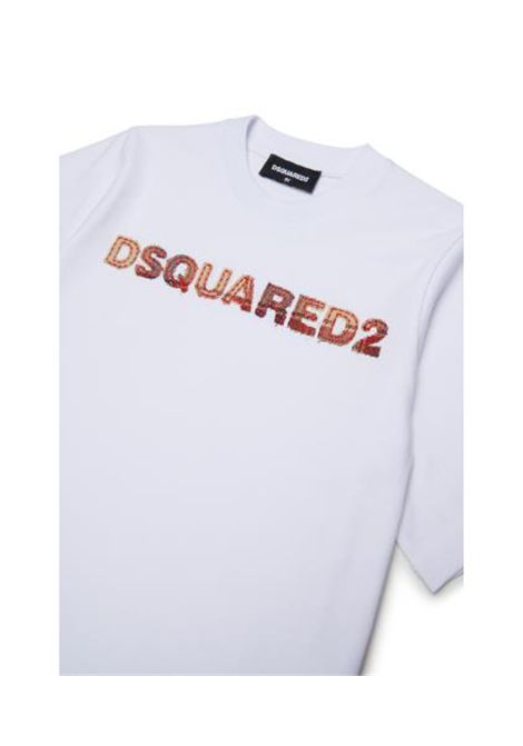 T-shirt con logo DSQUARED2 JUNIOR | DQ3560 D0AJ1DQ100